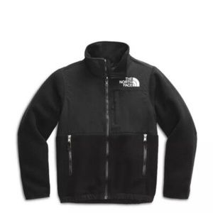 The North Face boys Denali jacket sz large; black